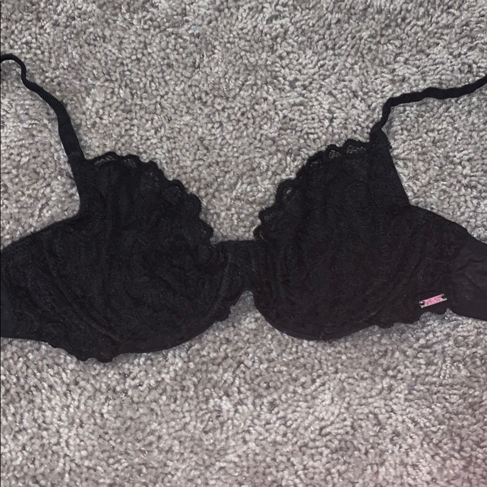 Lacey pink bralette